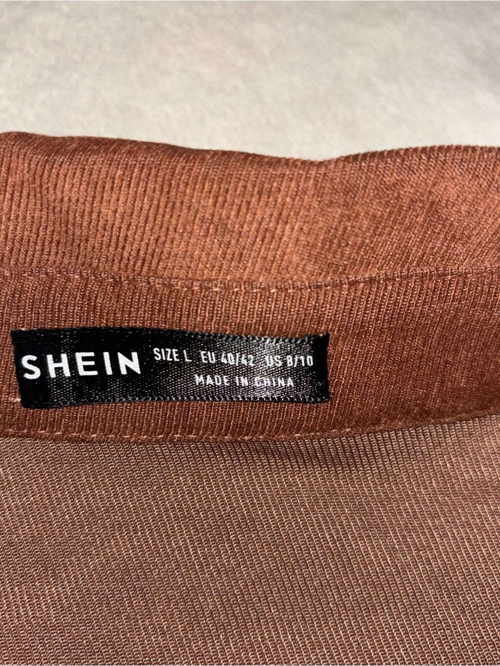 Shein Cropped Jacket - Picture 2 of 3